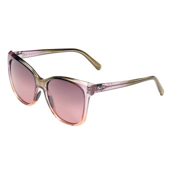 Maui Jim Mele MJ 794 09C Mossy Blush Peach Sunglasses Maui Rose Polarized Maui Jim Mele RS794-09C Mossy Blush Peach Maui Rose  main image 3