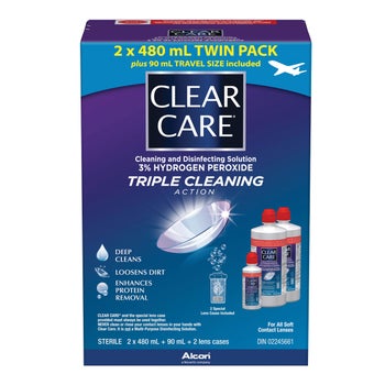 Clear Care Solution - 2 x 480 mL + 90 mL