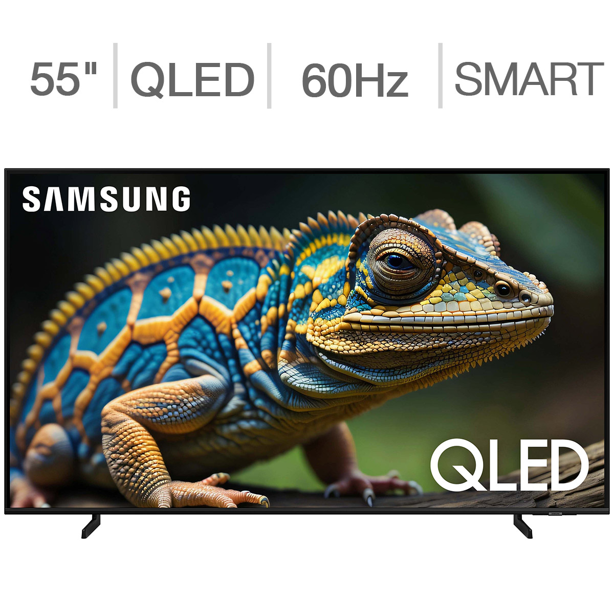 Samsung 55" Class - Q60D Series - 4K UHD QLED LCD TV - Allstate 3-Year Protection Plan Bundle Included For 5 Years of Total Coverage*