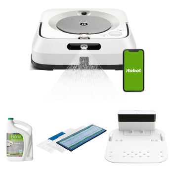 iRobot Braava Jet m6CB Robot Mop That Teams With Roomba Robot