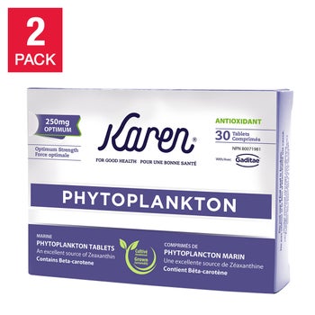 Karen Phytoplankton Marine Antioxidant, 2 x 30 Tablets