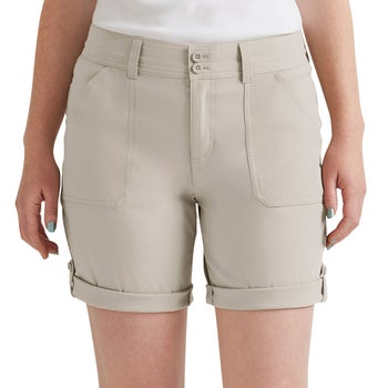Eddie Bauer Women's Rolled Hem Bermuda Shorts | Costco