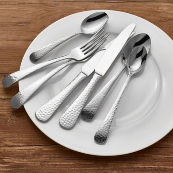 Mikasa Hammered Opulent 112-piece Flatware Set