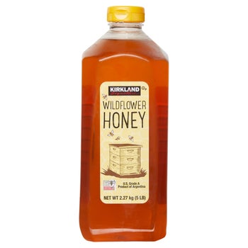 お値下げ中【8本】KIRKLAND HONEY MIEL costco Kirkland Pure Honey, 750g - Never Wash A Dish