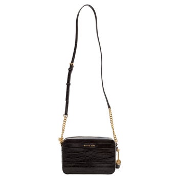 Michael Kors Medium Camera Bag, Black | Costco