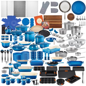 Le Creuset 166-piece Ultimate Cookware Set | Costco