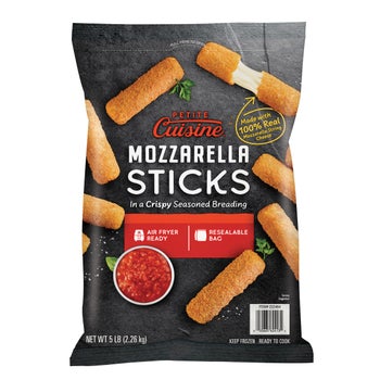 Petite Cuisine Mozzarella Sticks In A Crispy Seasoned Breading, 5