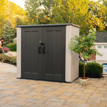 Lifetime Outdoor Utility Storage Shed - 75" x 43" x 69"
