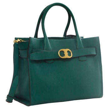 Tory Burch Gemini Link Tote, Green | Costco