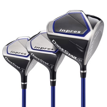 YAMAHA inpres DRIVESTAR Regular Flex Wood Golf Club Set, Right