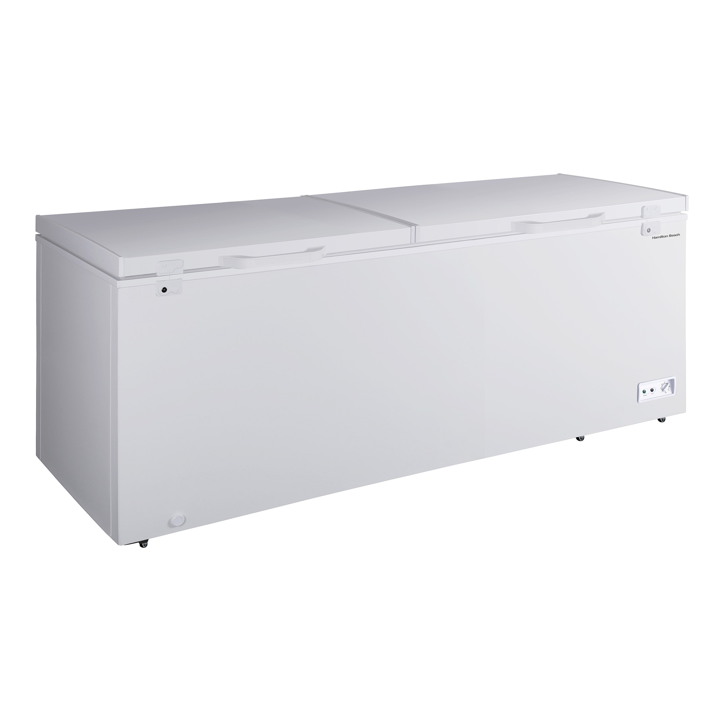Hamilton Beach 25 cu.ft. White Dual Door Chest Freezer Costco