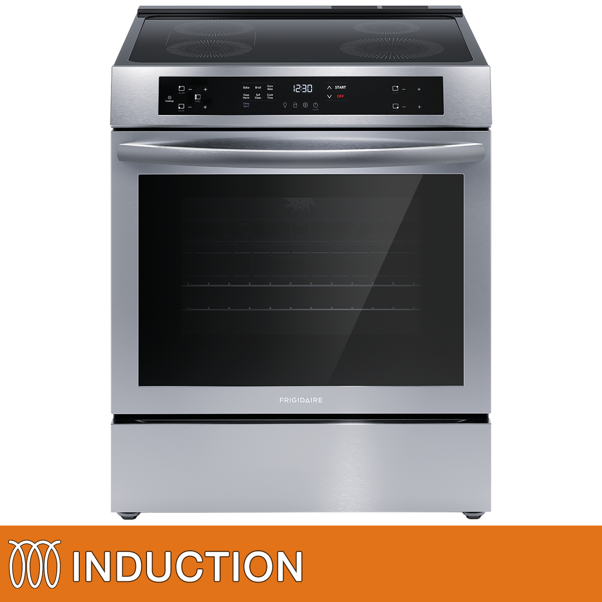 Frigidaire 30 in. 5.3 Cu. Ft. Stainless Steel Freestanding Induction
