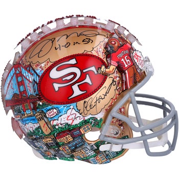 Joe Montana San Francisco 49ers Autographed Throwback Authentic