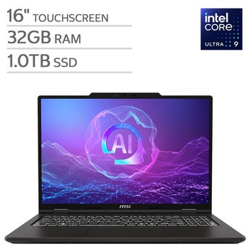 MSI Venture 16 AI Laptop - 16