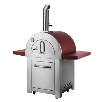 Outdoor Wood or Charcoal Fueled Pizza Oven