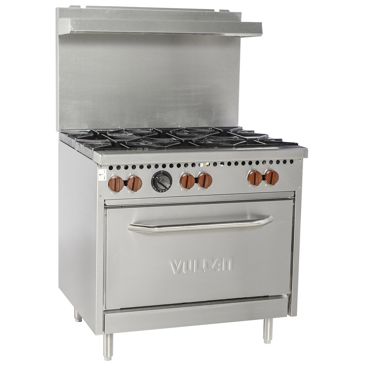 Vulcan 36 in. 6burner Stainlesssteel Freestanding Commercial Gas