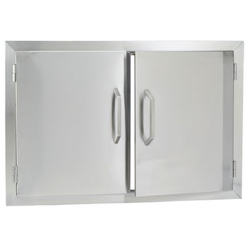 Urban Islands Stainless Steel Double Door | Costco