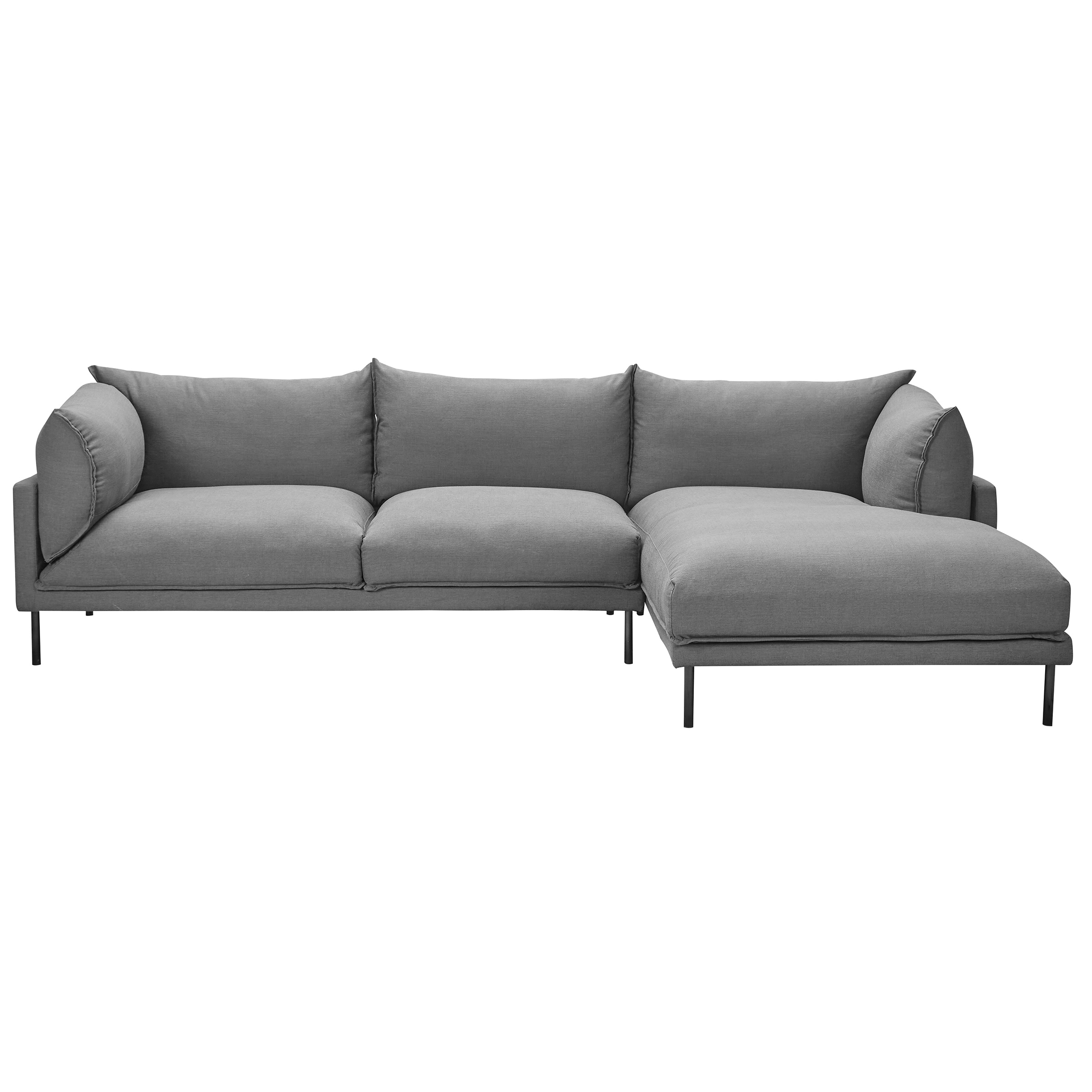 Moe’s Home Jamara Righthand Facing 2piece Fabric Sectional Costco