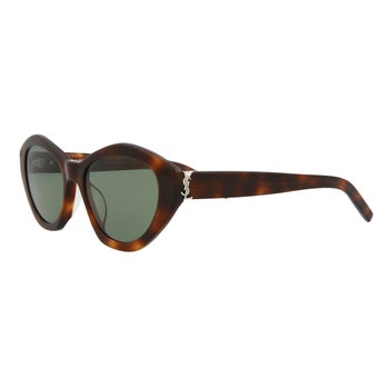 Saint Laurent SLM60 Havana Green Sunglasses | Costco