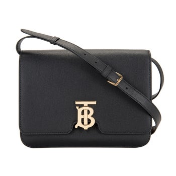 【超美品】BURBERRY　SUPPLE GRAINY LEATHER TOBY Burberry Medium Grainy Leather TB, Black | Costco