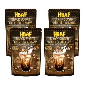 HBAF Almond Snacks, 4 × 190 g