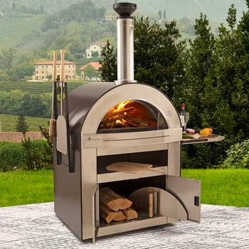 Forno Venetzia Torino 510C Outdoor Wood Burning Pizza Oven | Costco