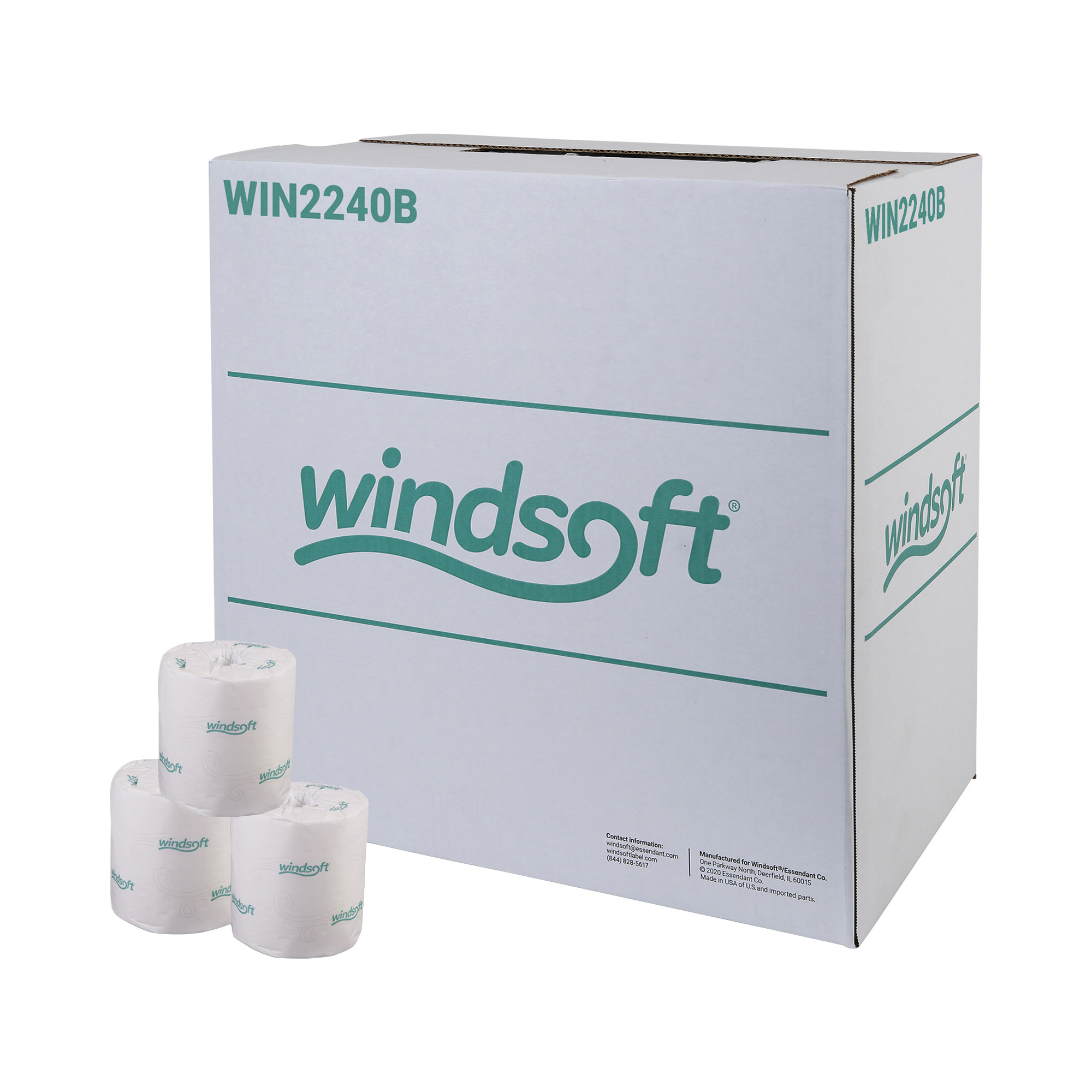 Windsoft Bath Tissue 2-Ply 500 Sheets, 96 Rolls | Costco