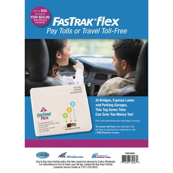 FasTrak Flex Toll Tag, $24.99
