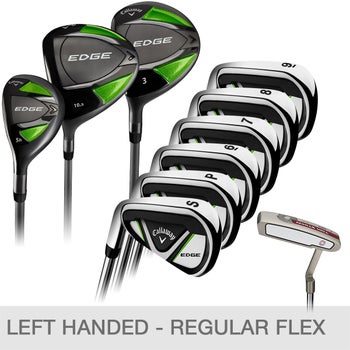 Callaway Edge 10-piece Golf Club Set, Left Handed | Costco