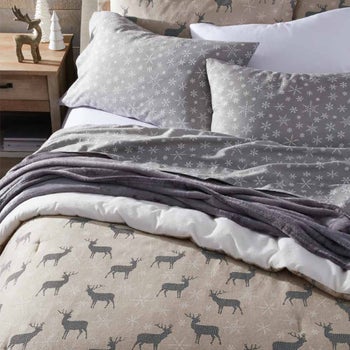 Sleep Comfort - Flannel Comforter Set