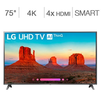 LG 4K TV 75インチ美品　参考価格：233,404円 LG 75