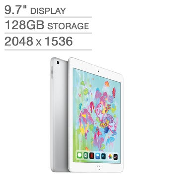 iPad A10 シルバー 128GB 美品 Restored Apple Ipad 6 9.7