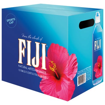 FIJI Natural Artesian Water, 23.7 fl oz, 12 count | Costco