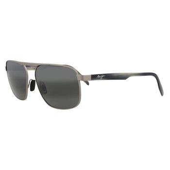 マグヒーリー Maui Jim Waihee Ridge 777-14 Grey with Grey Polarized Sunglasses