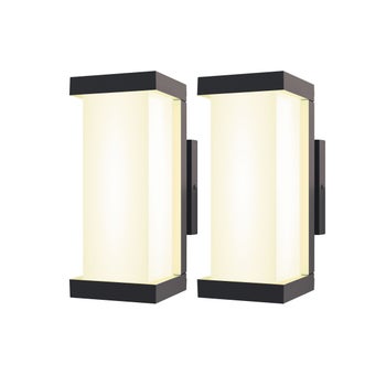Atomi Smart Wi-Fi Quadrata Outdoor Wall Sconces (2-pack) | Costco