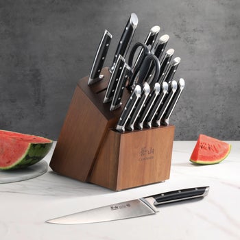 Cangshan Denali Series German Steel Forged 17-piece Knife Block