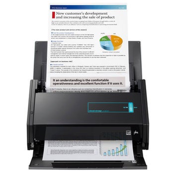 Fujitsu ScanSnap iX500 Wireless Duplex Colour Scanner with Nuance