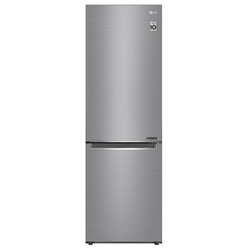 LG 24 in. 12 cu. ft. Stainless Steel Look Counter-Depth Bottom Freezer Refrigerator with Door Cooling+ System