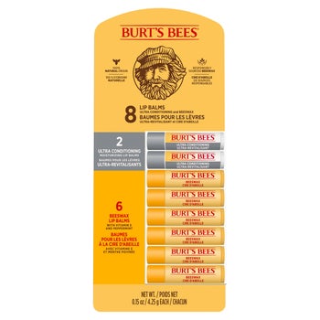 Burt’s Bees 100% Natural Moisturizing Lip Balm, 8-Pack
