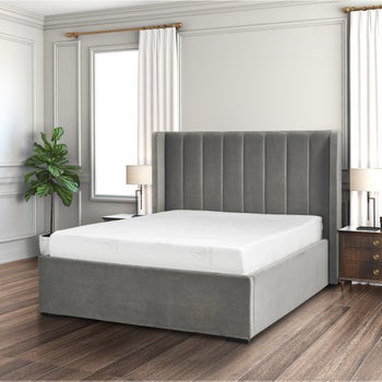 Dala Storage Bed, Grey