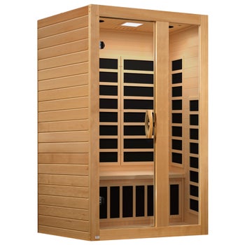 Dynamic Serena 2-person Low EMF FAR Infrared Sauna | Costco