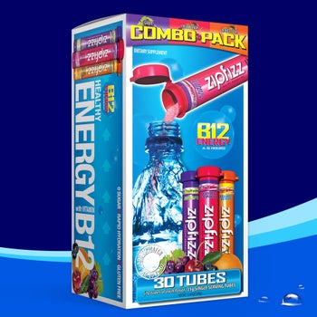 Zipfizz Multi-Vitamin Energy Hydration Drink Mix, Variety