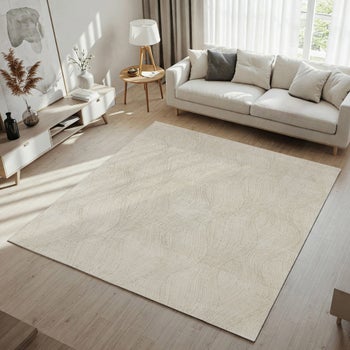 Gertmenian Foxwood Collection Conner Cream Indoor Area Rug | Costco