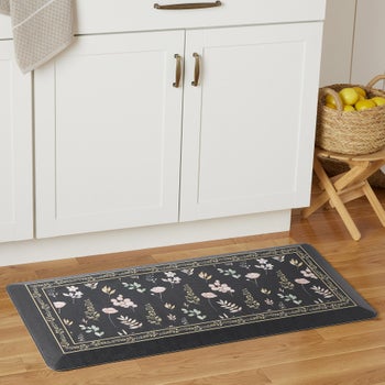Town & Country Living Comfort Gel Kitchen Mat, 20" x 42" Color Geo Beige