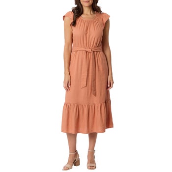 costco bridesmaid dresses Belle Blush Pink Long Sleeve Bridesmaid Dress UK8 / Blush Pink