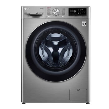 LG 24 in. 2.6 cu. ft. Graphite Steel Smart Wi-Fi Enabled All-In-One Washer/Dryer with TurboWash 360 Technology