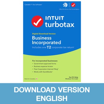 Intuit TurboTax Business Incorporated 2023, English, Digital Download