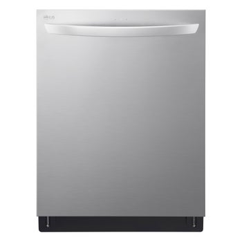 LG 24 in. Smudge-Resistant Stainless Steel Built-In Smart Top Control Steam Dishwasher with QuadWash Pro and Dynamic Heat Dry