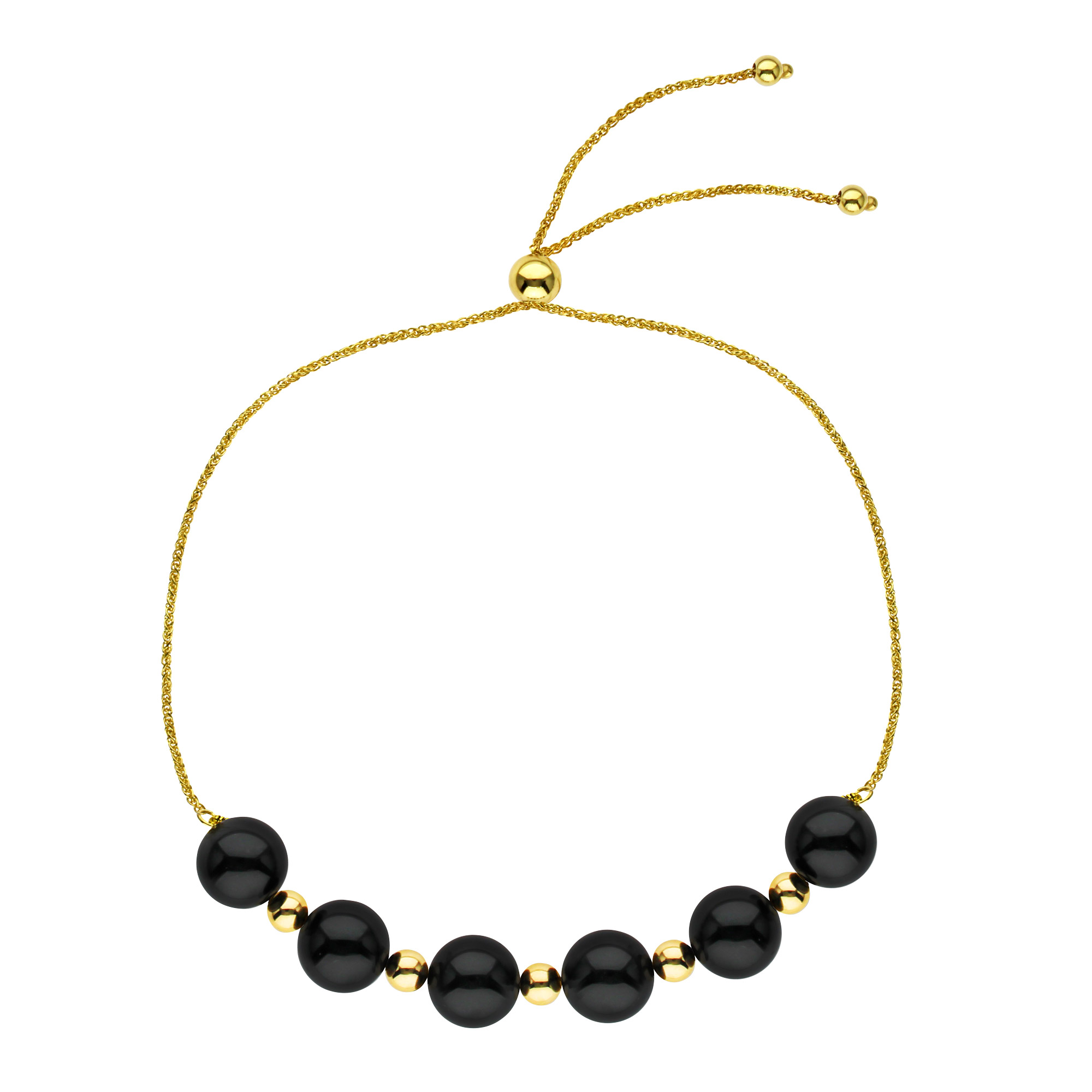 8 mm Black Onyx Bead Bracelet Costco