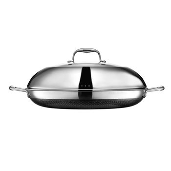HexClad 35.6 cm (14 in.) Pan with lid | Costco